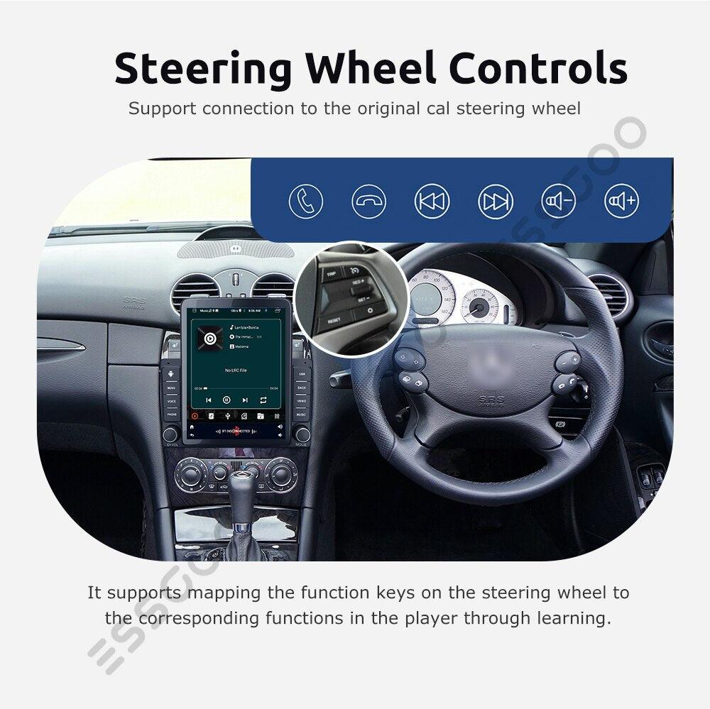 ESSGOO Car Stereo 9,5 Zoll 2-DIN Autoradio Android Standard