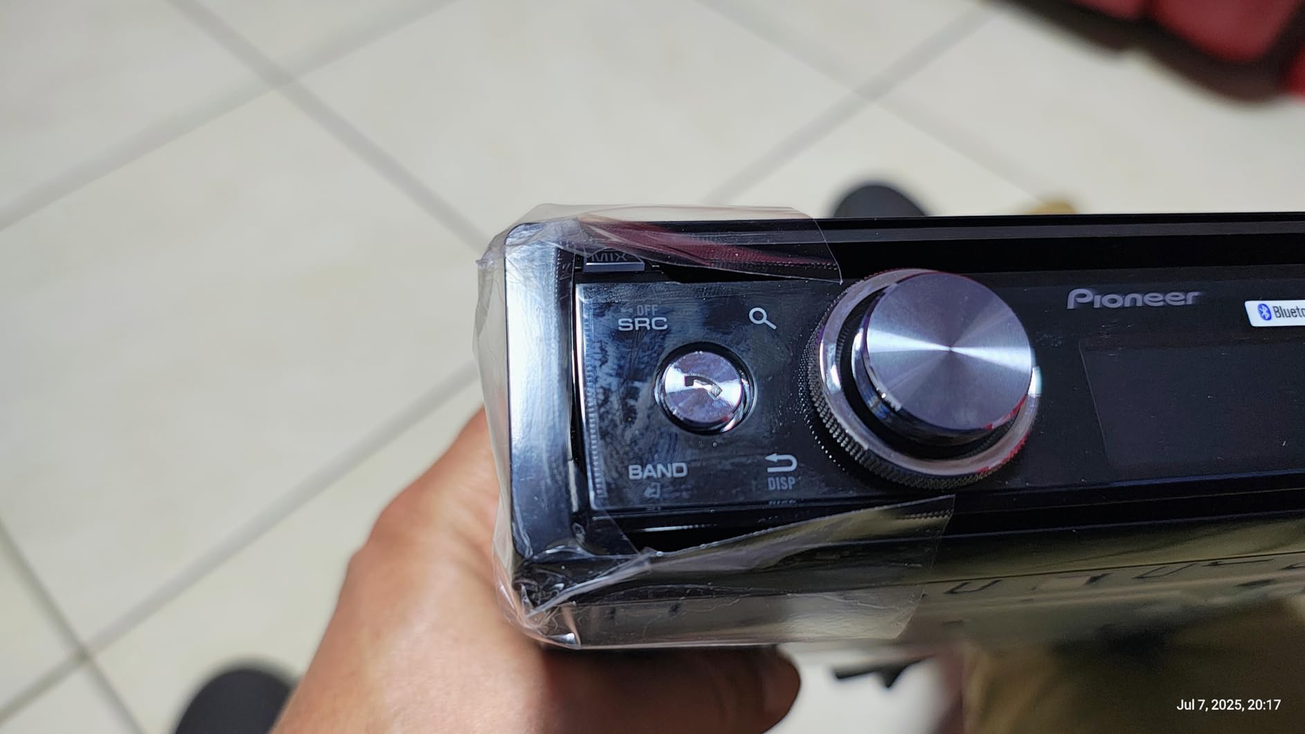 Pioneer DEH-X8700DAB Autoradio 1-DIN CD DAB+ Bluetooth Antenne
