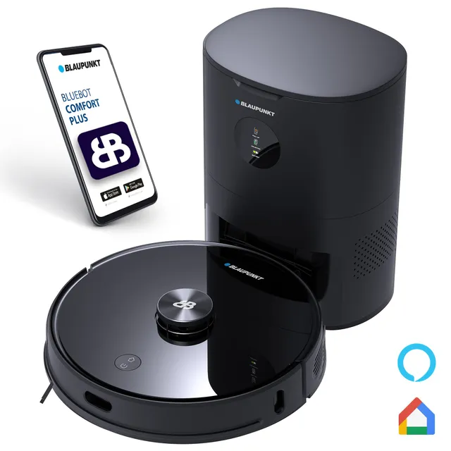 Blaupunkt Bluebot COMFORT Plus Saugroboter Wisch Absaugstation