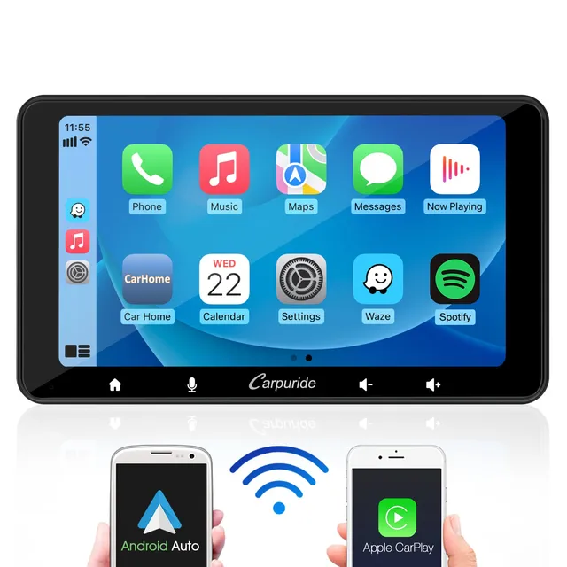 Carpuride Car Smart Stereo W708 CarPlay-Display 7-Zoll
