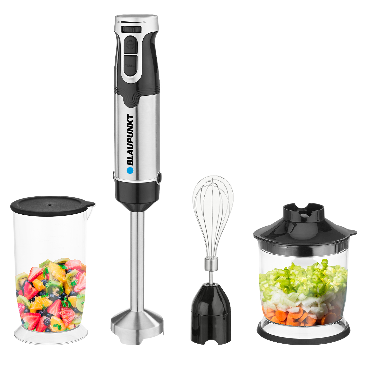 Blaupunkt PowerBlade-3000 Stabmixer 1000W 3in1 Set