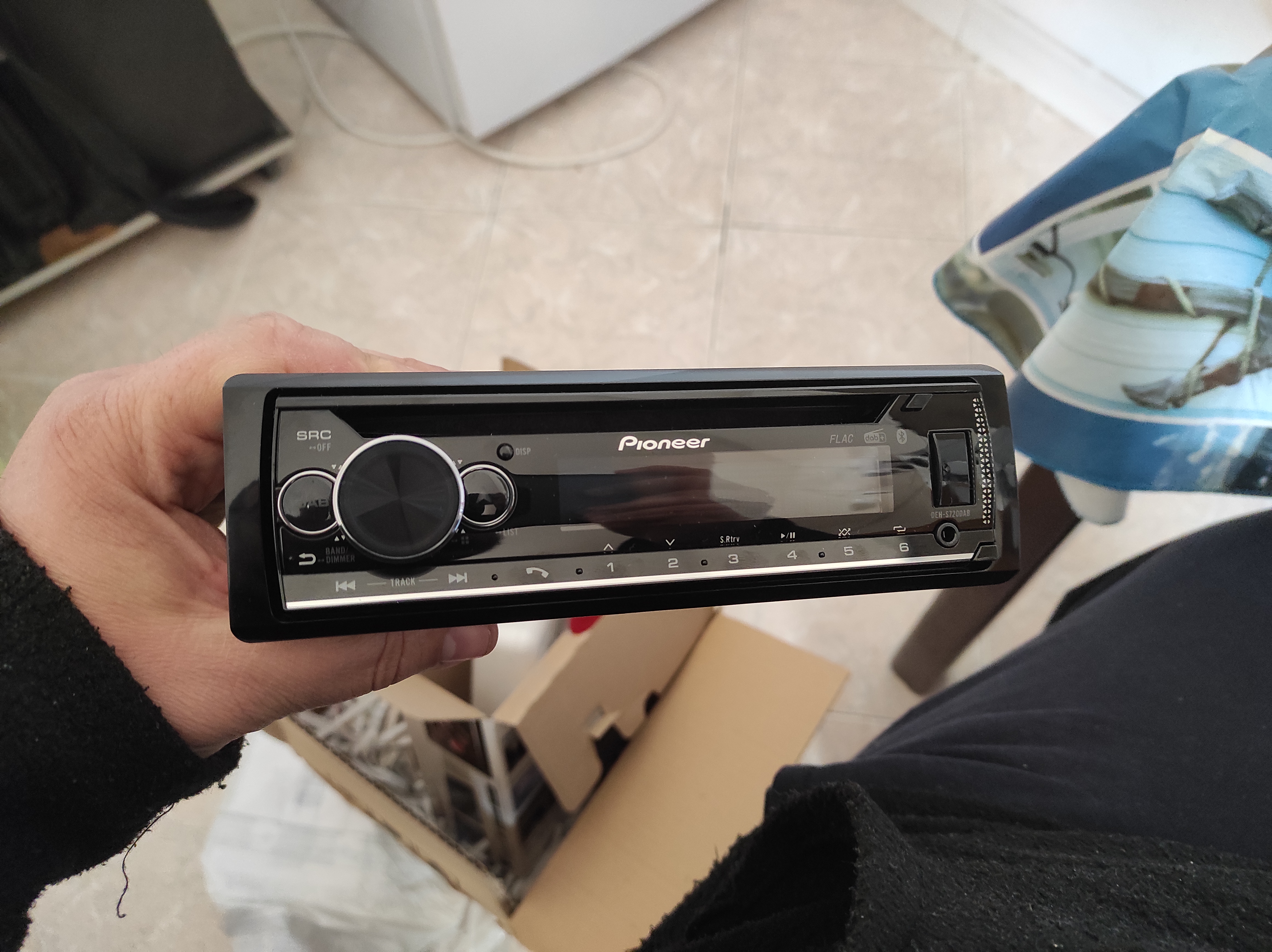 Pioneer DEH-S720DAB Autoradio 1-DIN CD DAB+ Bluetooth Antenne