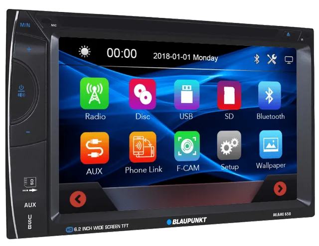 Blaupunkt Miami 650 Autoradio CarPlay-Display Nachrüstung