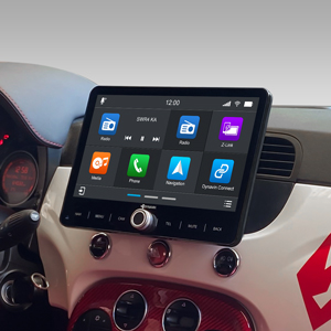 Dynavin 9 Android Autoradio für Fiat 500 mit Wireless CarPlay