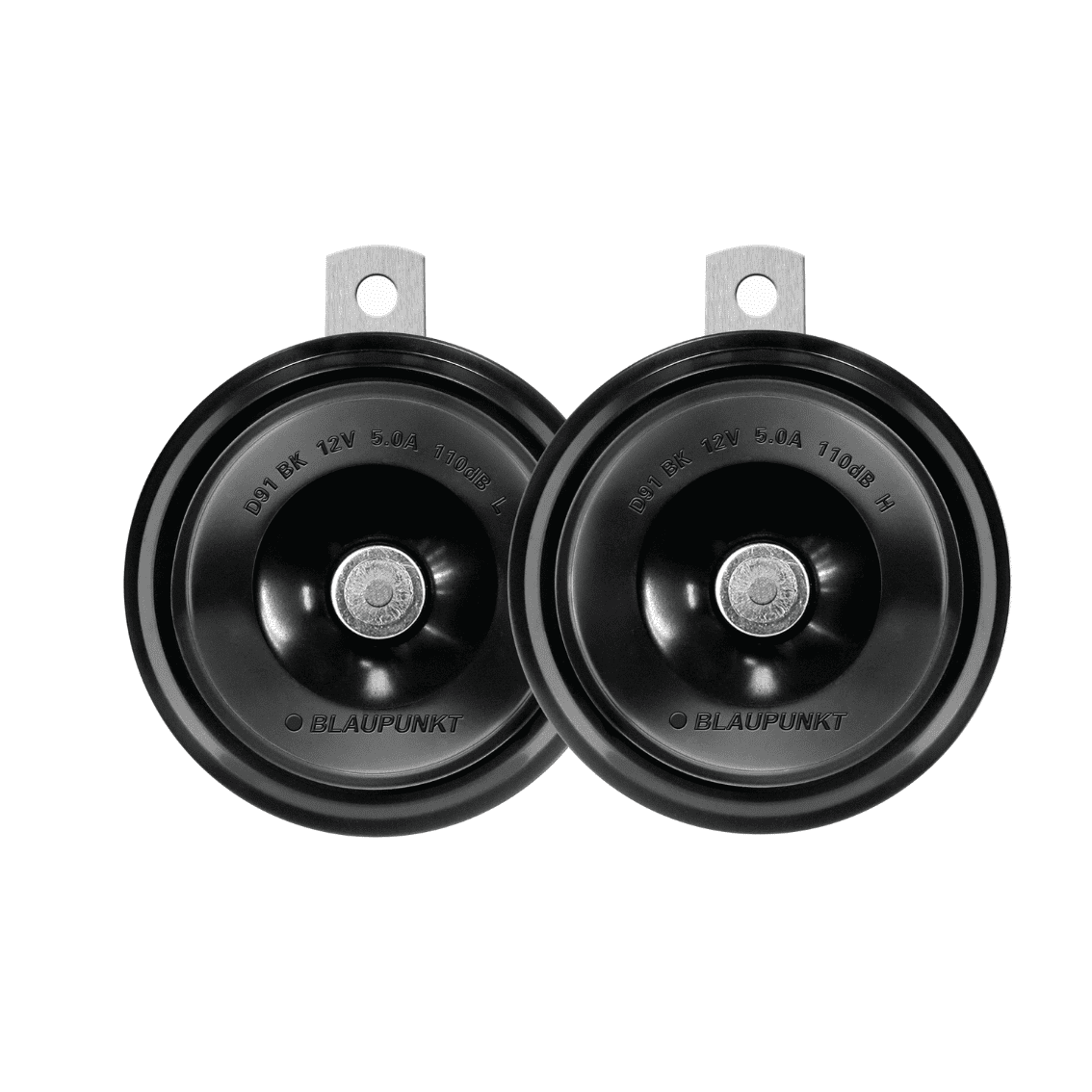 Blaupunkt D91 BK Hupe 12V Signalhorn schwarz