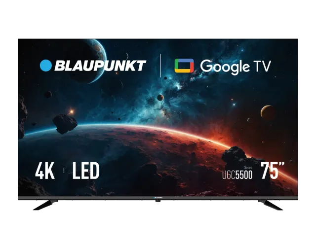 Blaupunkt 75UGC5500S Fernseher 75 Zoll 4K Google TV