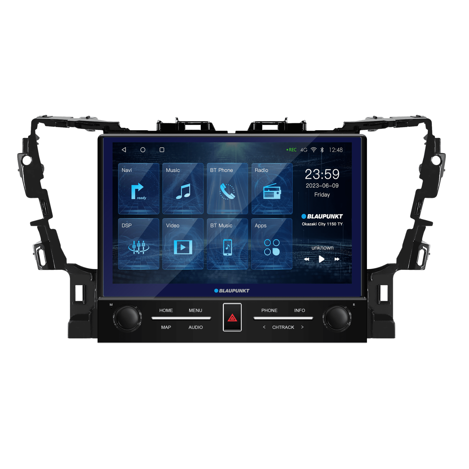 BLAUPUNKT Car Multimedia Okazaki City 1150 TY Autoradio 11,5 Zoll Toyota 2K