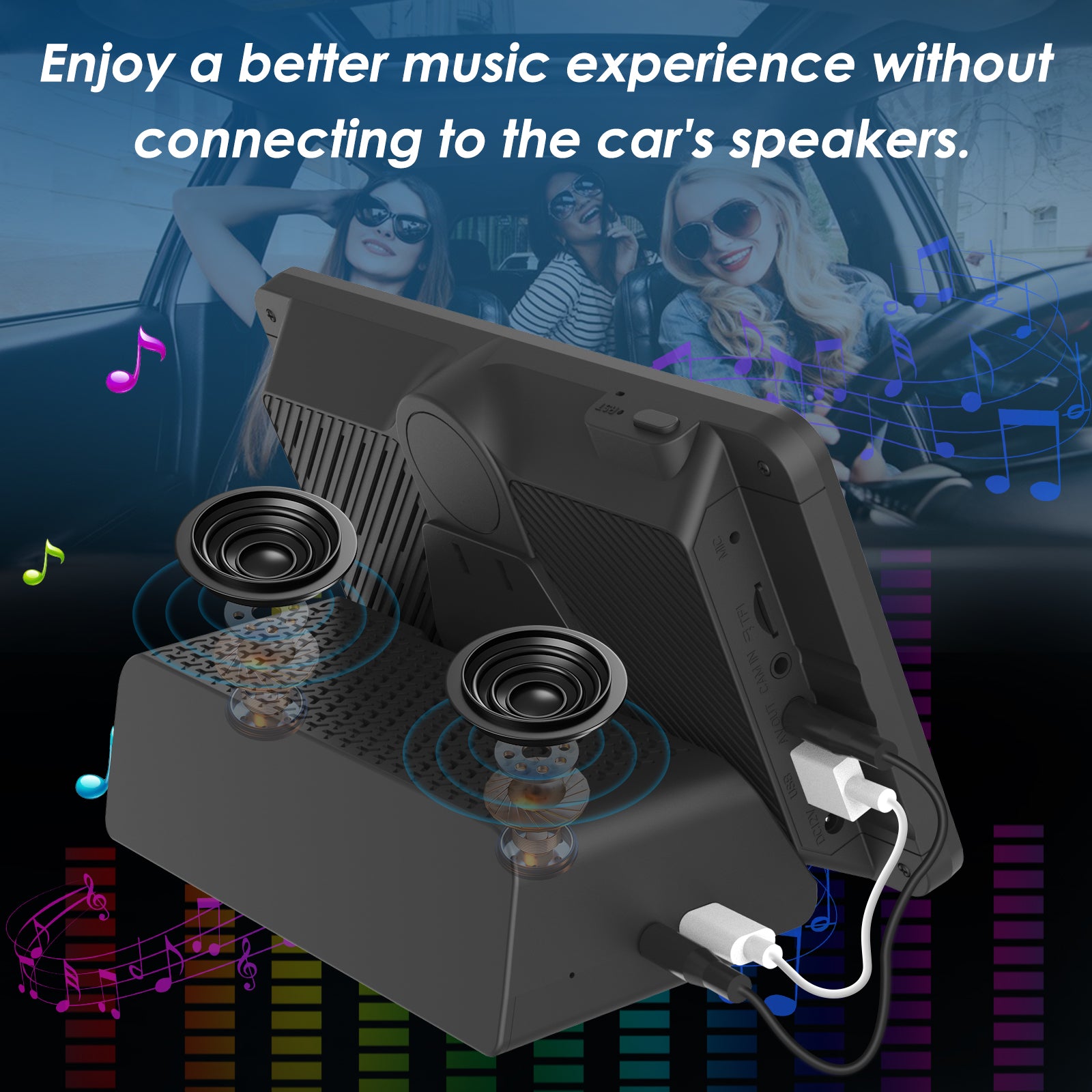 Carpuride Accessories G6 Lautsprecher für CarPlay-Display