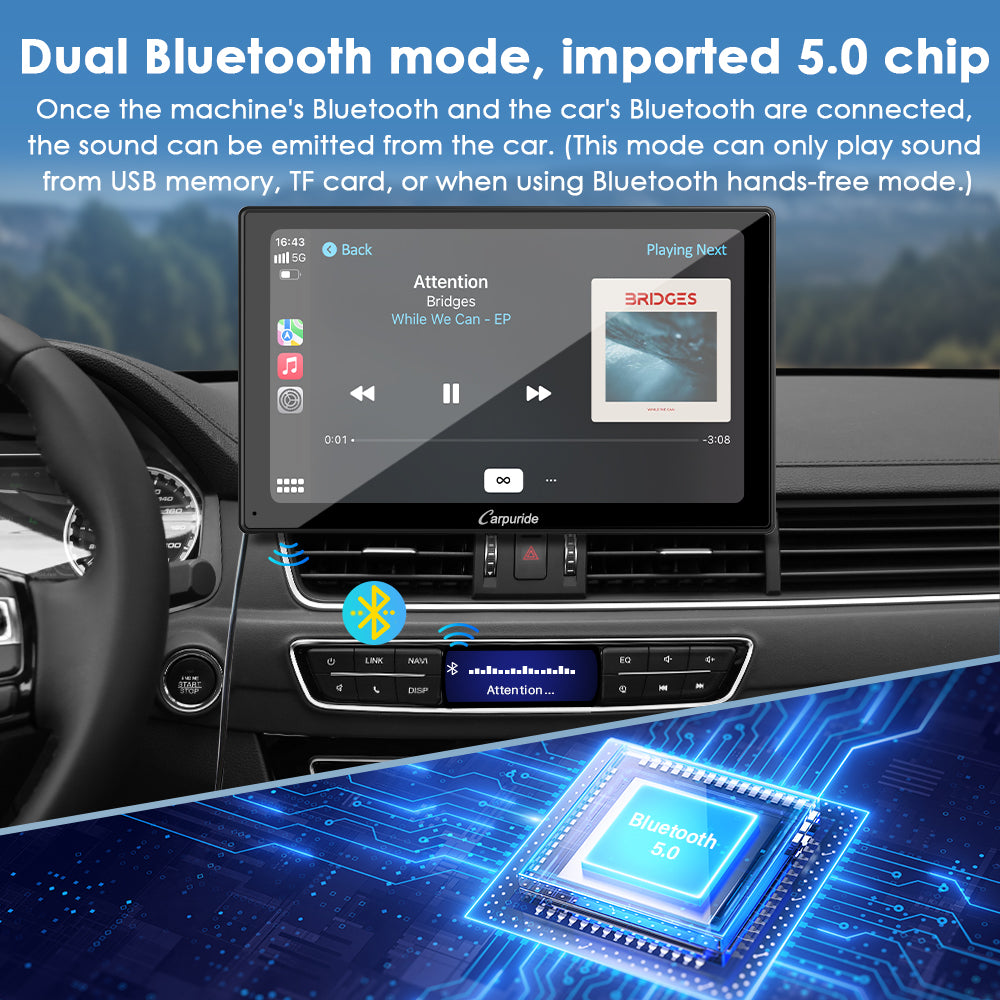 Carpuride W901 Plus Display 9 Zoll CarPlay Kamera Android