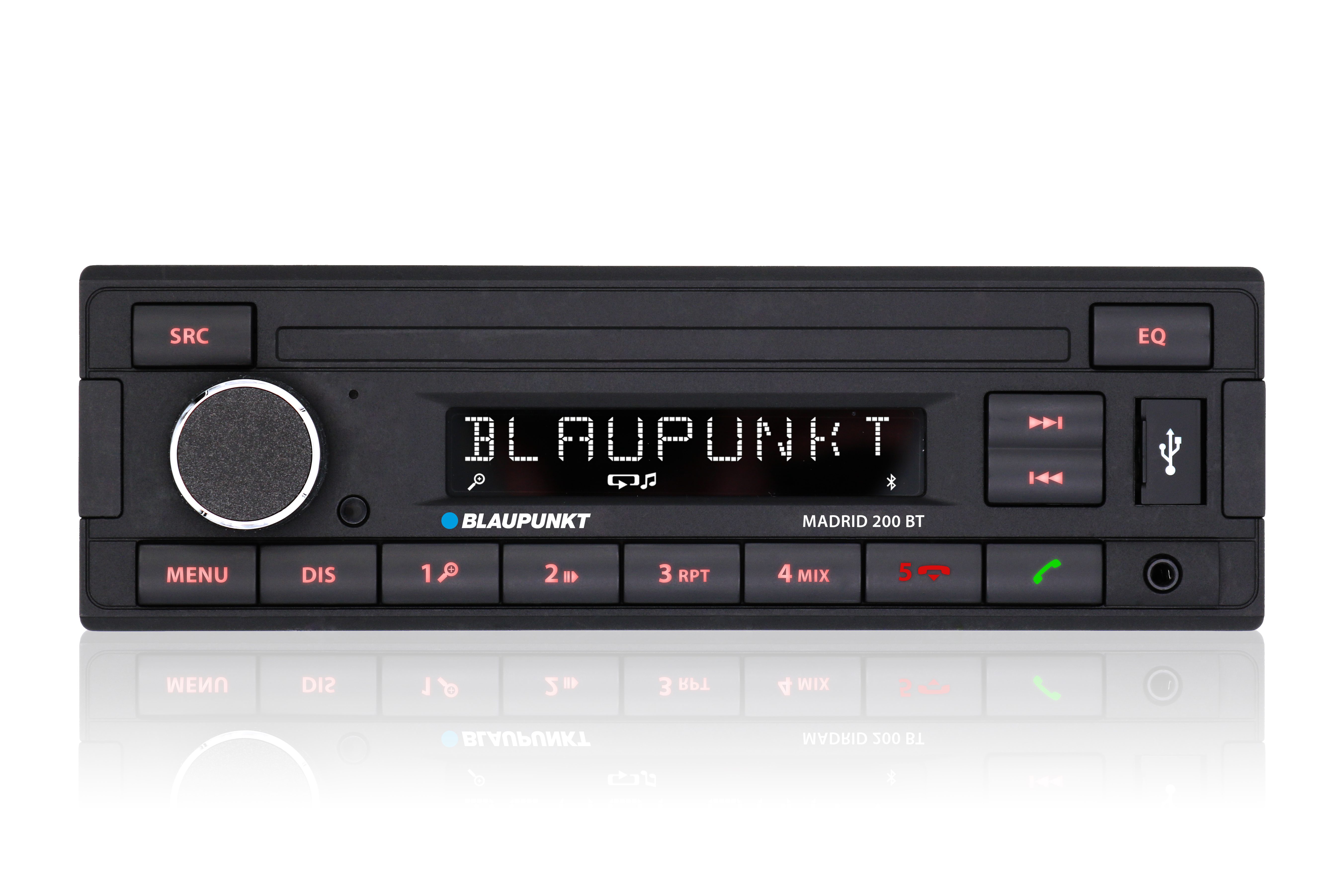 Blaupunkt Car Multimedia Madrid 200 BT Autoradio 1-DIN
