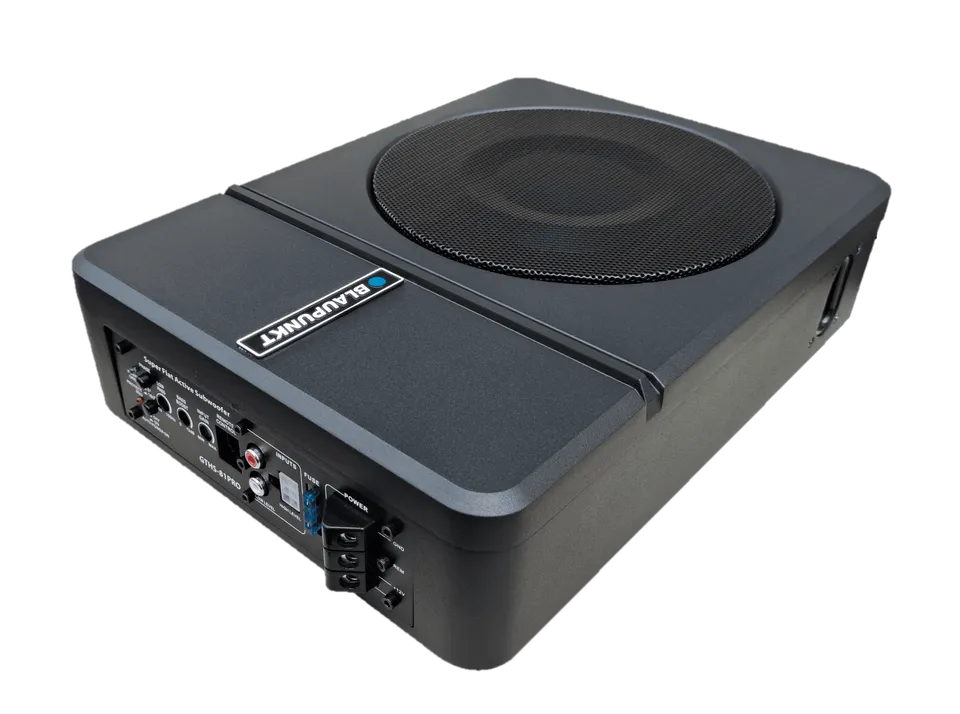 Blaupunkt GTHS-81PRO Aktiv-Subwoofer Auto mit Verstärker