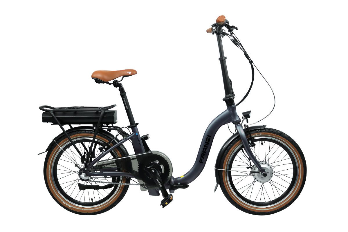 Blaupunkt Foldable E-Bikes FRANZI E-Klapprad Frontmotor