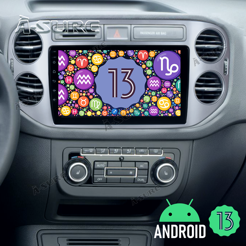 A-Sure GPS Autoradio VW Golf Plus Tiguan 2+32GB DAB+