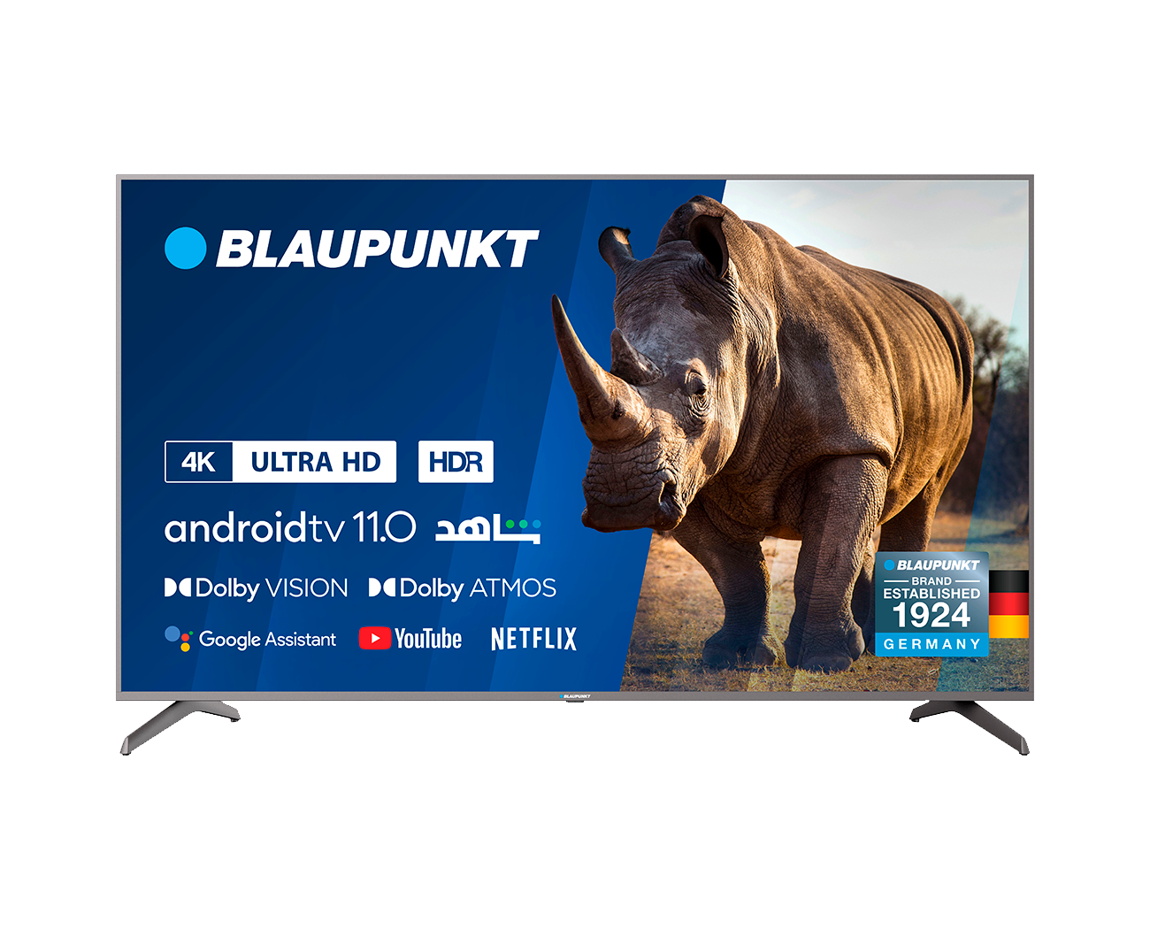 Blaupunkt Television 75UBC8000D 75 Zoll 4K Smart TV Android