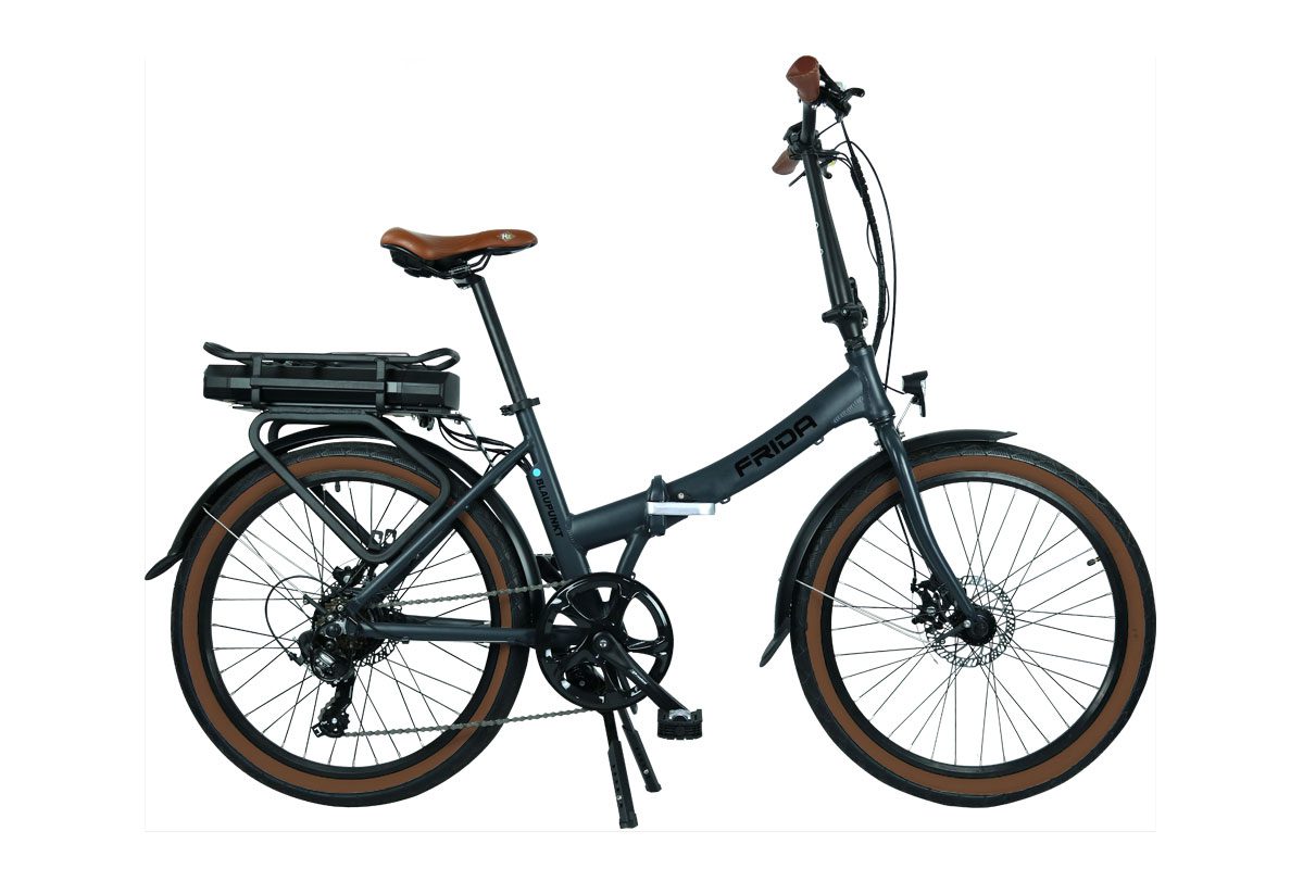 Blaupunkt FRIDA 1 E-Klapprad 24 Zoll faltbar 80 km
