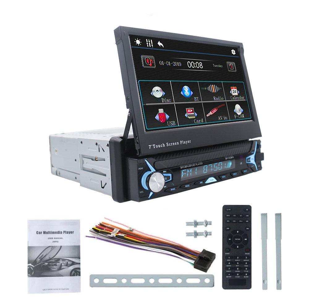 ESSGOO Car Stereo FS7003 1-DIN Autoradio 7 Zoll CarPlay