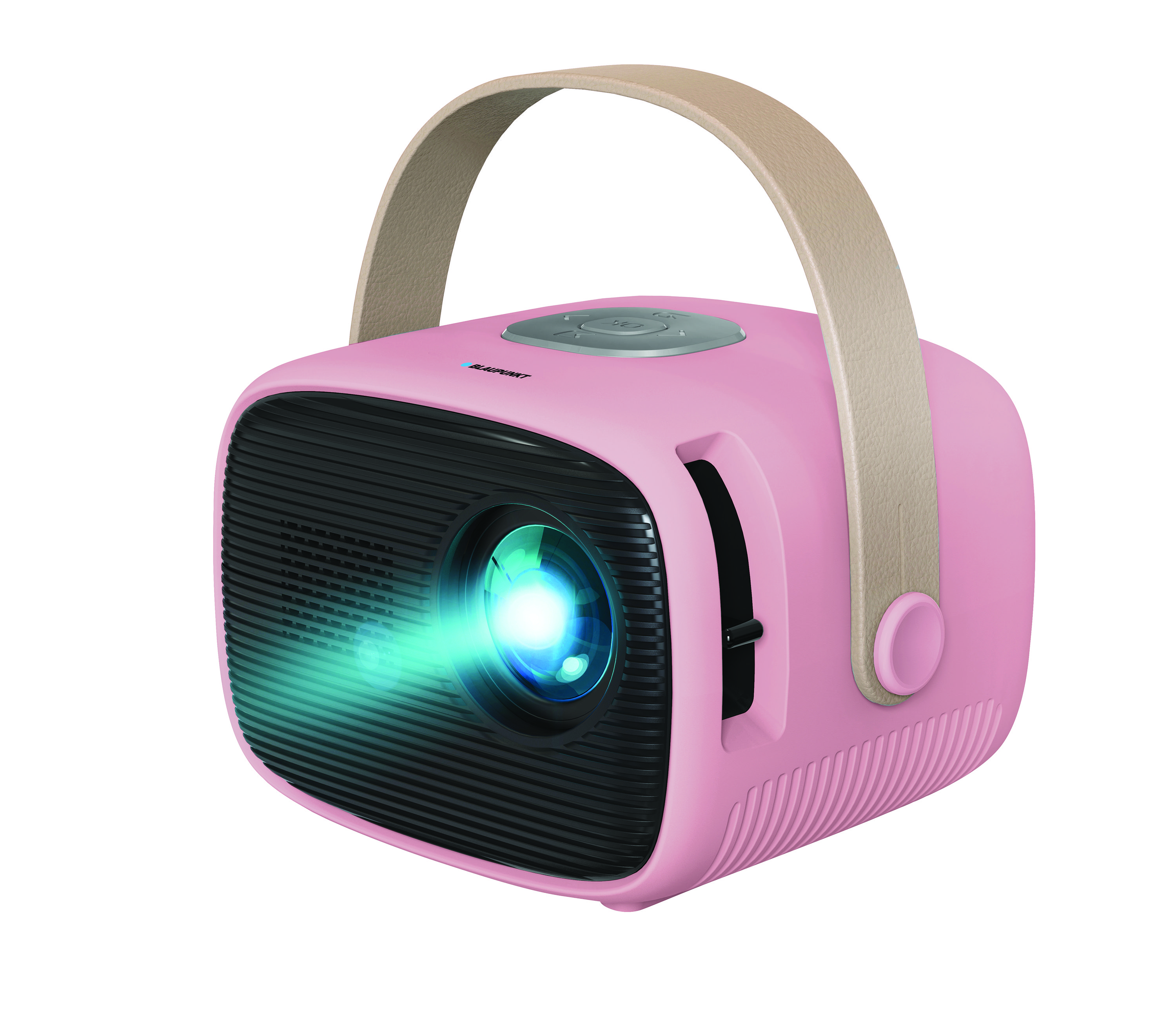Blaupunkt Television BP480PP Mini Beamer 480p pink