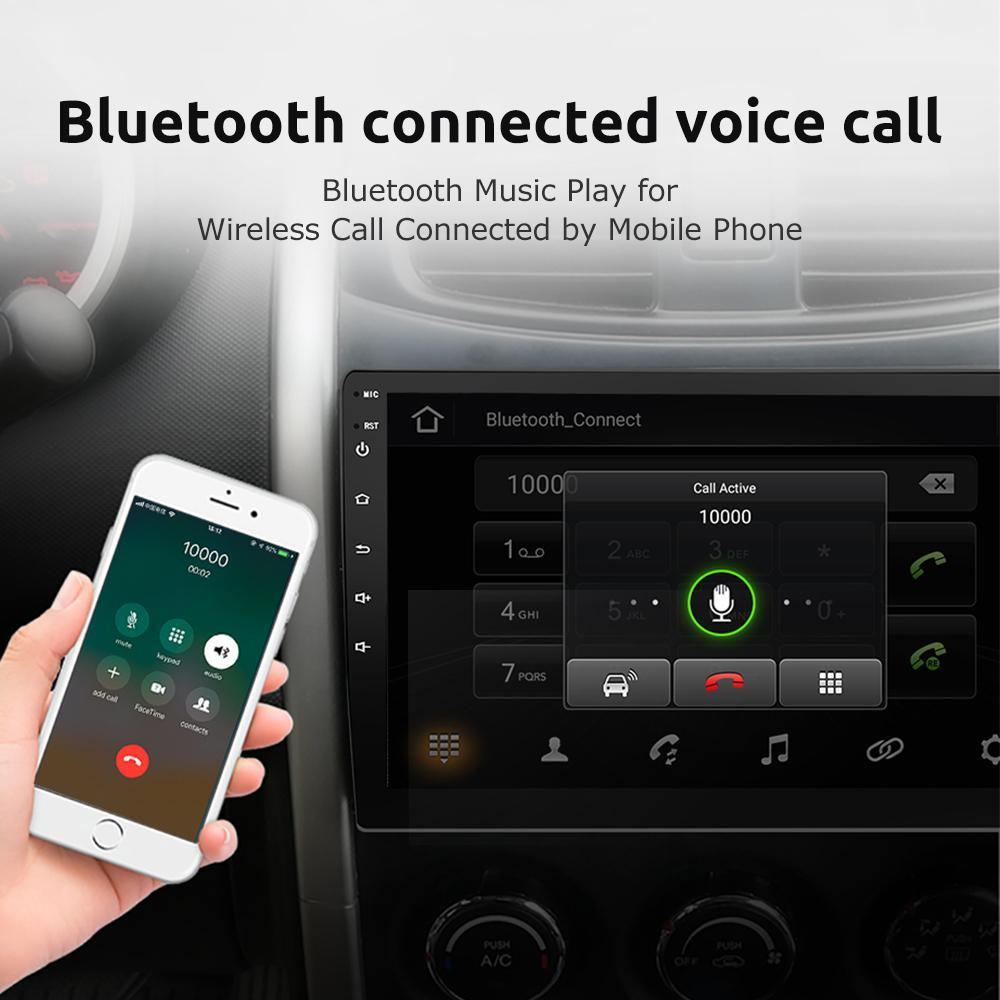 ESSGOO Car Stereo AR1001 Doppel-DIN Autoradio 10,1 Zoll CarPlay