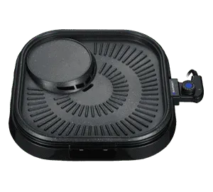 BLAUPUNKT GRT601 Elektrogrill gerillt und glatt