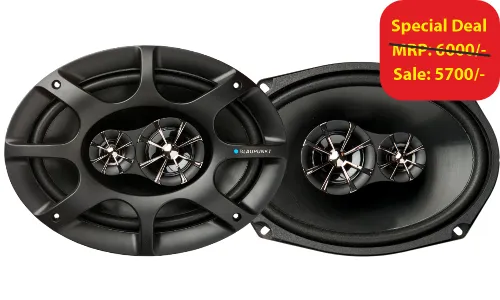 Blaupunkt ODx 693 DE 3-Wege Autolautsprecher 6x9 Oval