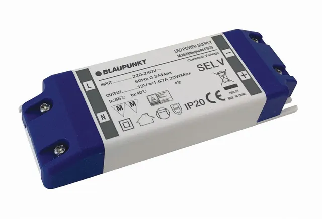 Blaupunkt LED-Netzteil 12V 20W 1,67A Power Supply