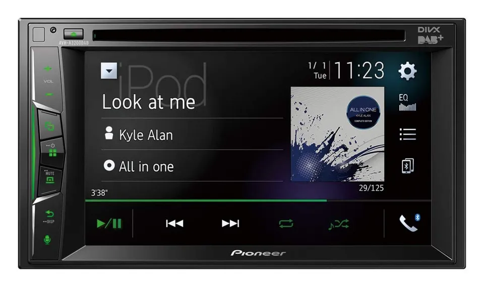 Pioneer AVH-A3200DAB Autoradio 2-DIN 6,2 Zoll DAB+