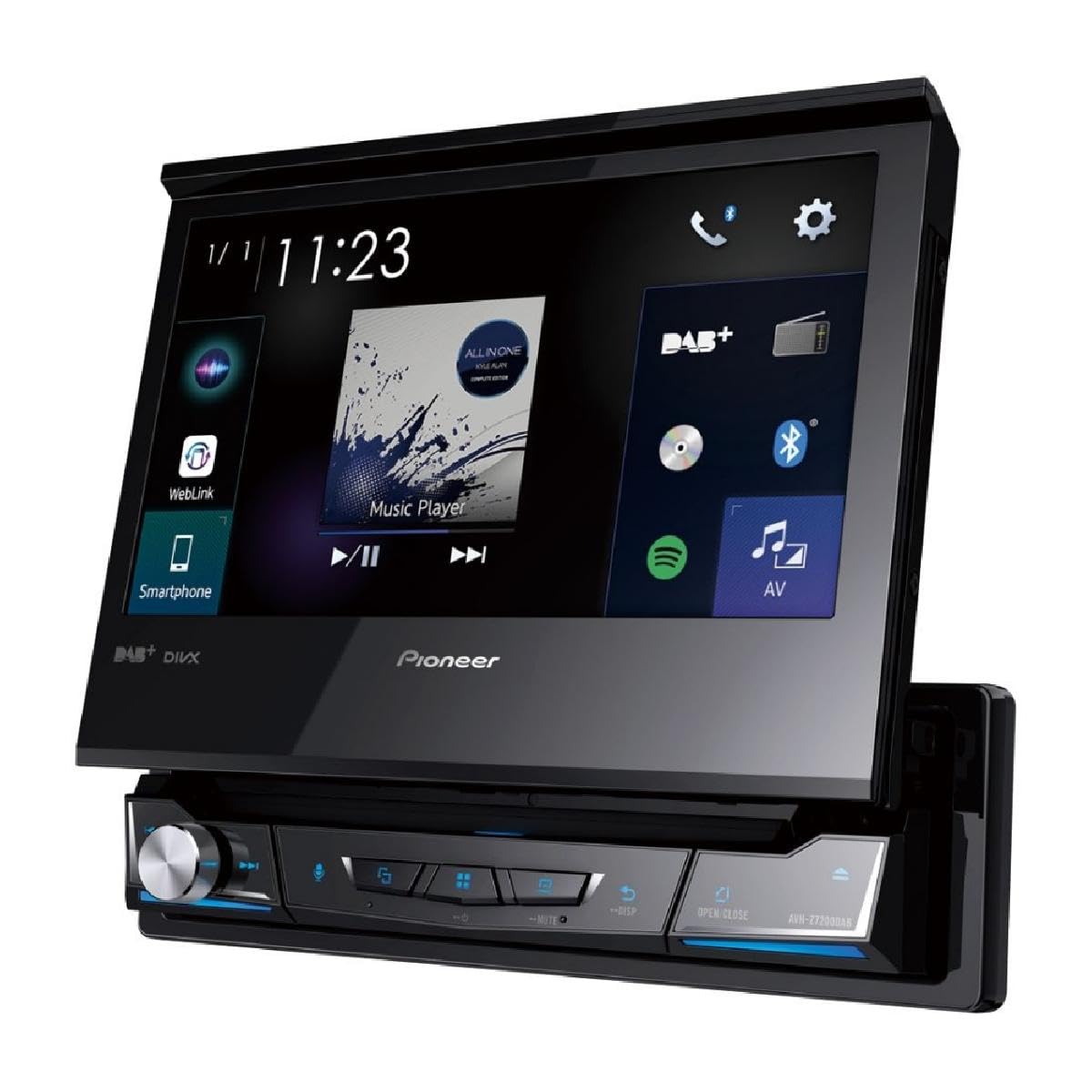 Pioneer AVH-Z7200DAB 1-DIN Autoradio 7 Zoll CarPlay DAB+